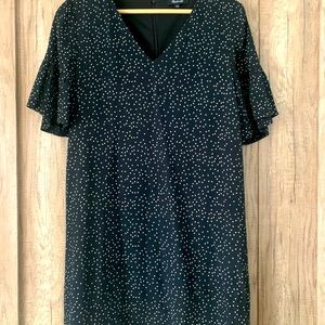 Madewell Polka Dot Sheath Dress